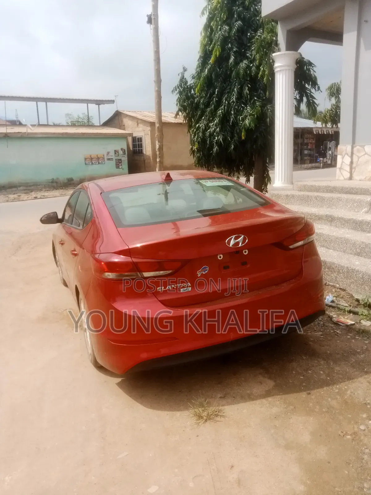 Hyundai Elantra 2017 Red