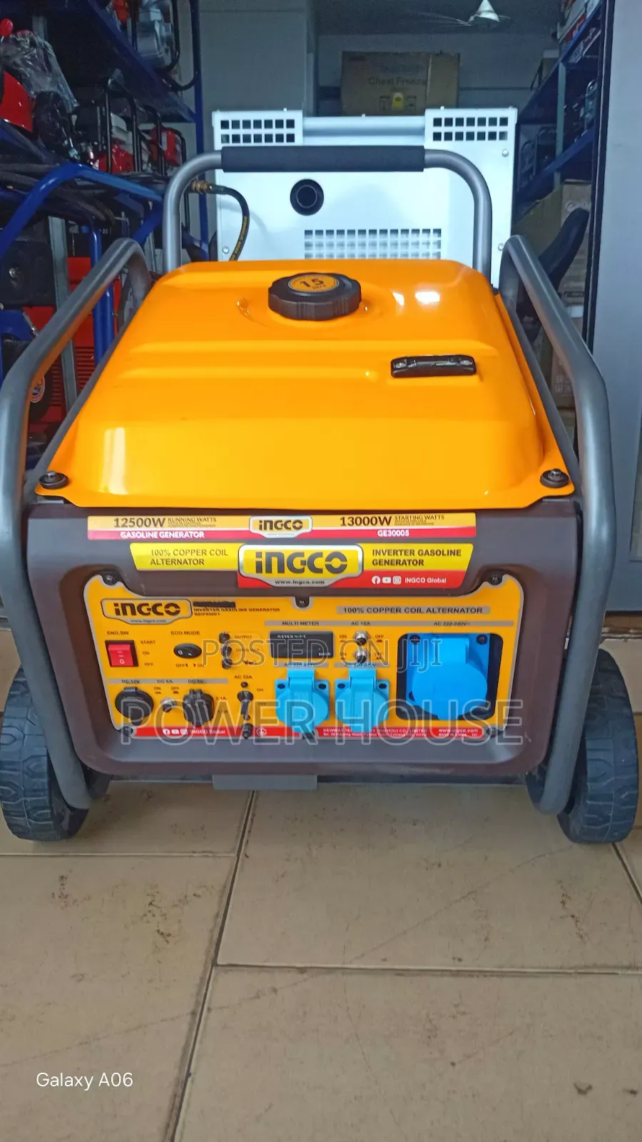 Premium INGCO 10kVA Petrol Generator – Built for Maximum Performance