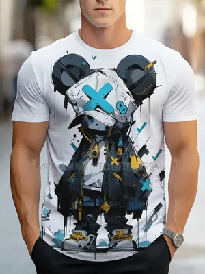 American Hip Hop T-Shirt for Men Women, 3D Printing, Short Sleeve