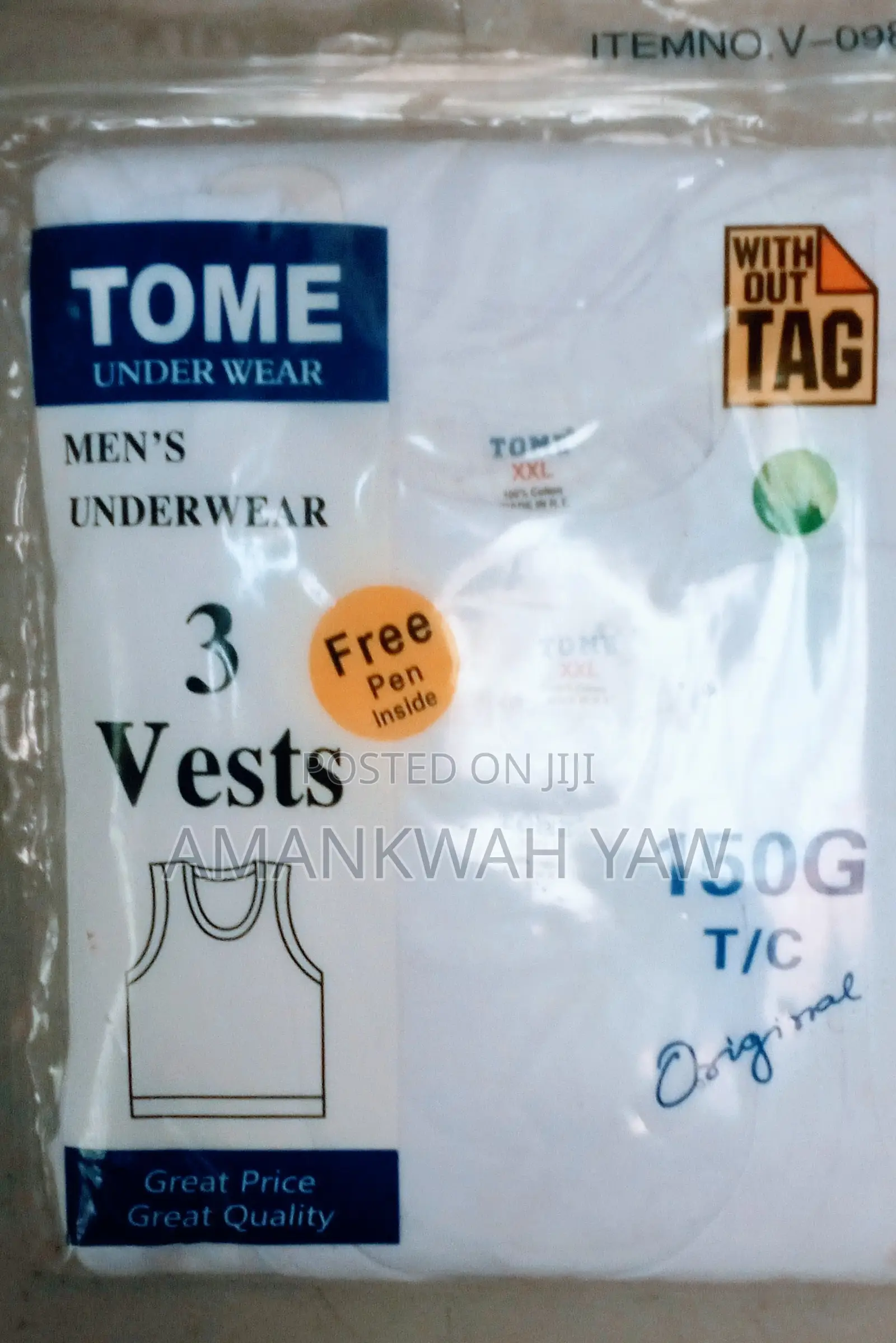 White Singlet