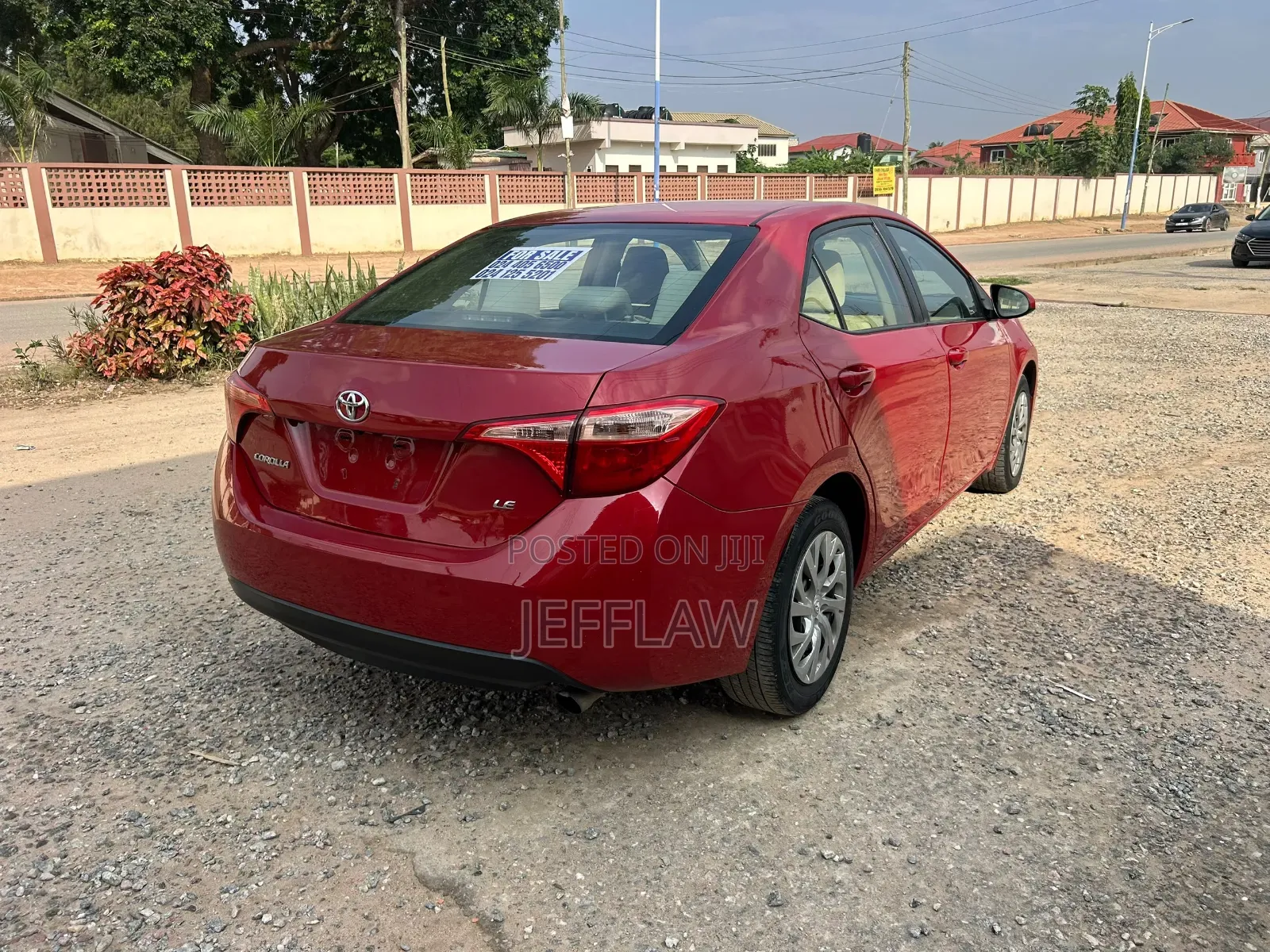 Toyota Corolla 2019 Red
