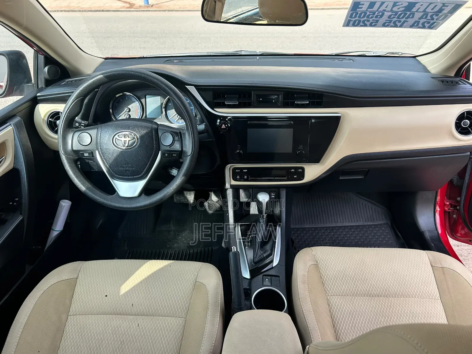 Toyota Corolla 2019 Red