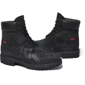 Supreme Timberland Big Logo 6" Premium Waterproof Boots