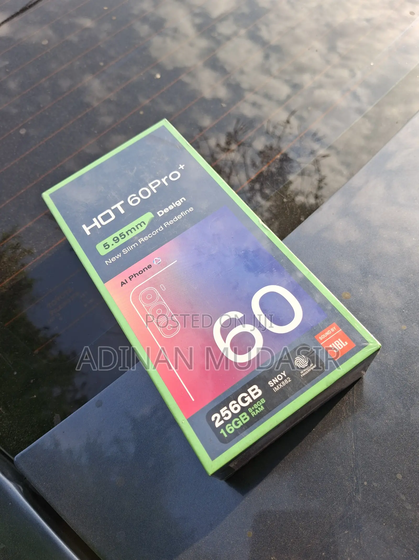 New Infinix Hot 60 Pro+ 256 GB Black