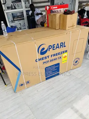Ultra Modern Chest Freezer Double Door PCF-6040-1A Pearl