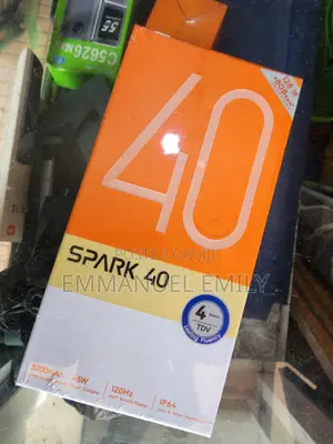 New Tecno Spark 40 256 GB Black