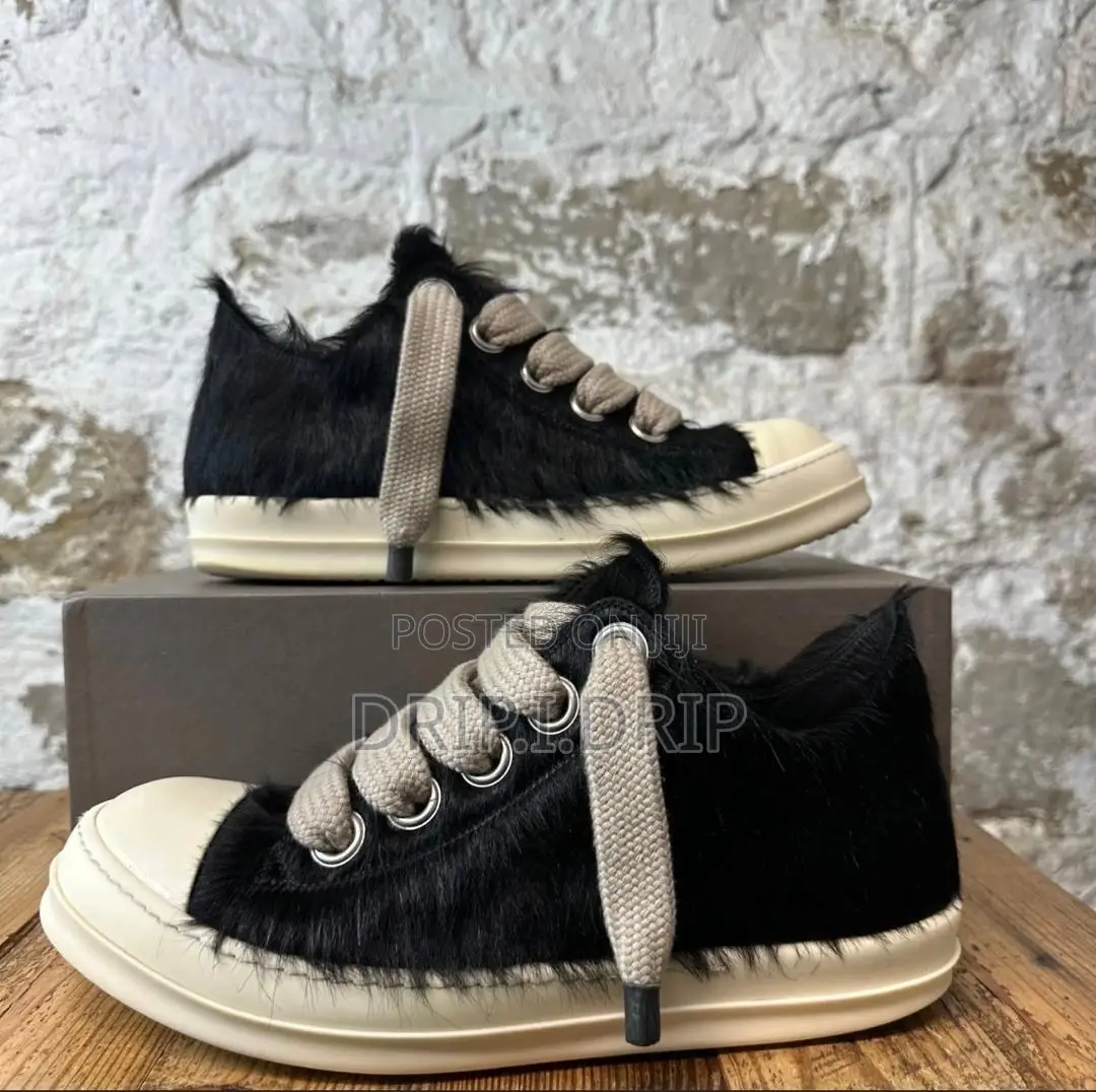Rick Owens . Very Authentic and Tough . Full Package in Box