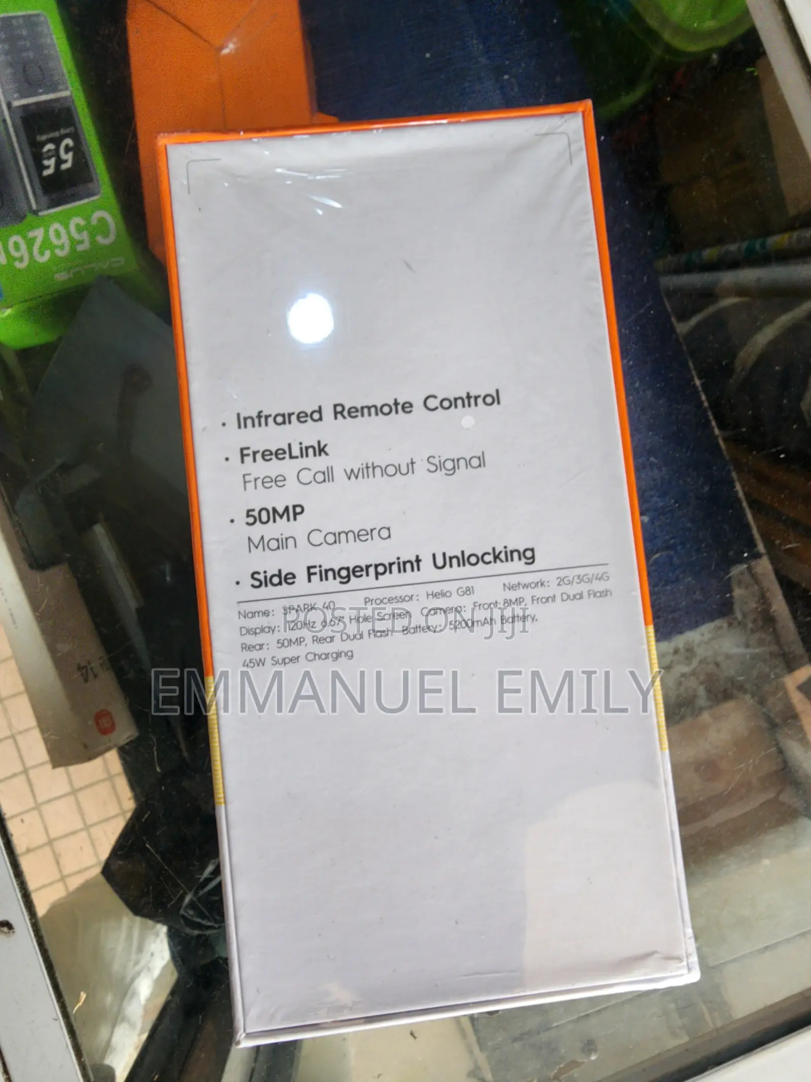 New Tecno Spark 40 256 GB Black