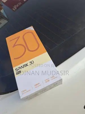 New Tecno Spark 30 Pro 256 GB Black
