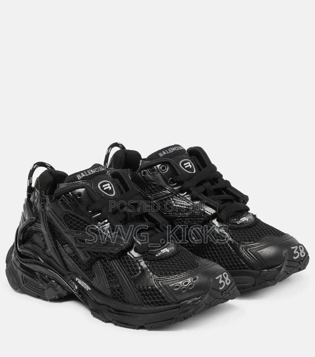 Balenciaga Runner Black LED Sneaker