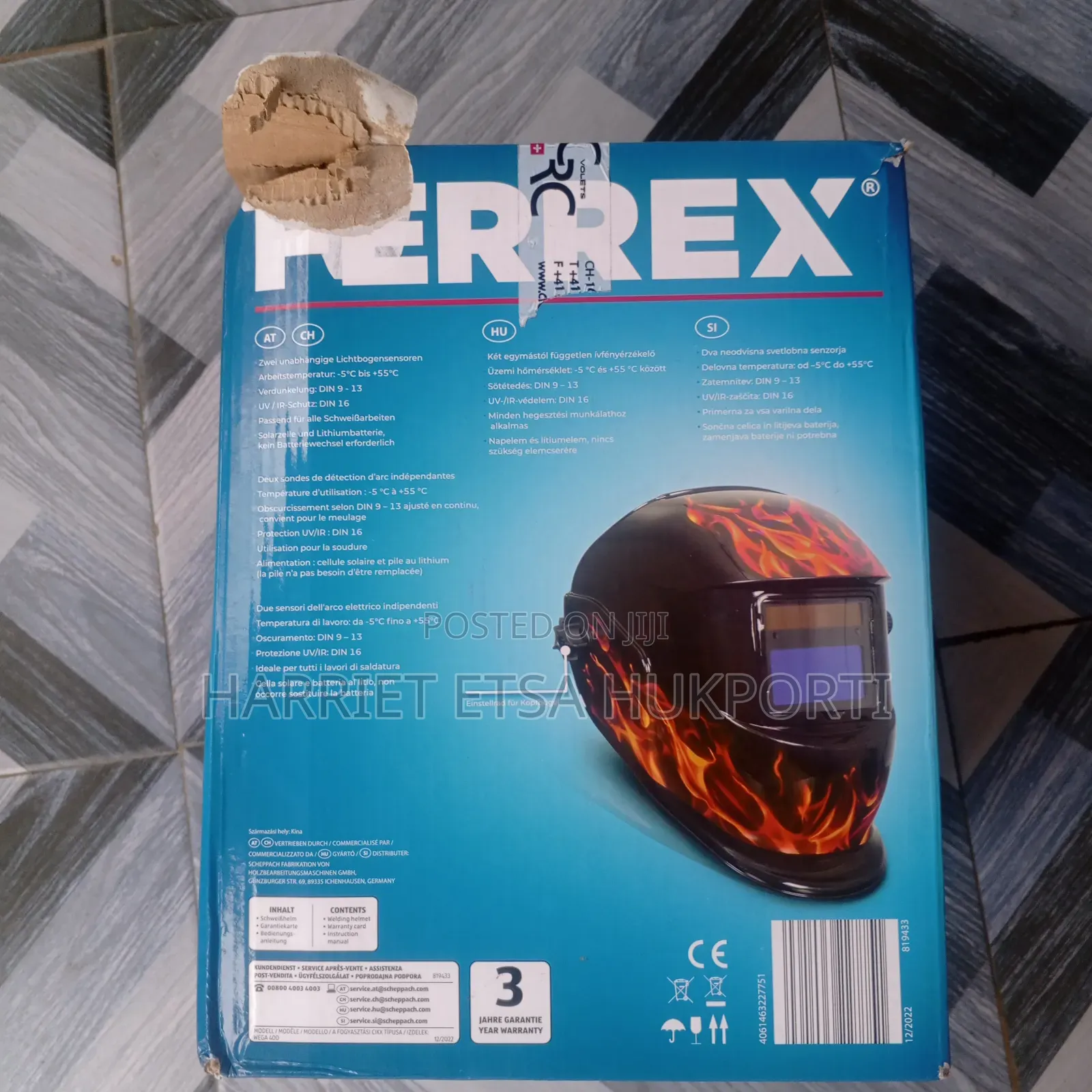 Automatic Welding Helmet Self-Darkening Welding From Germany