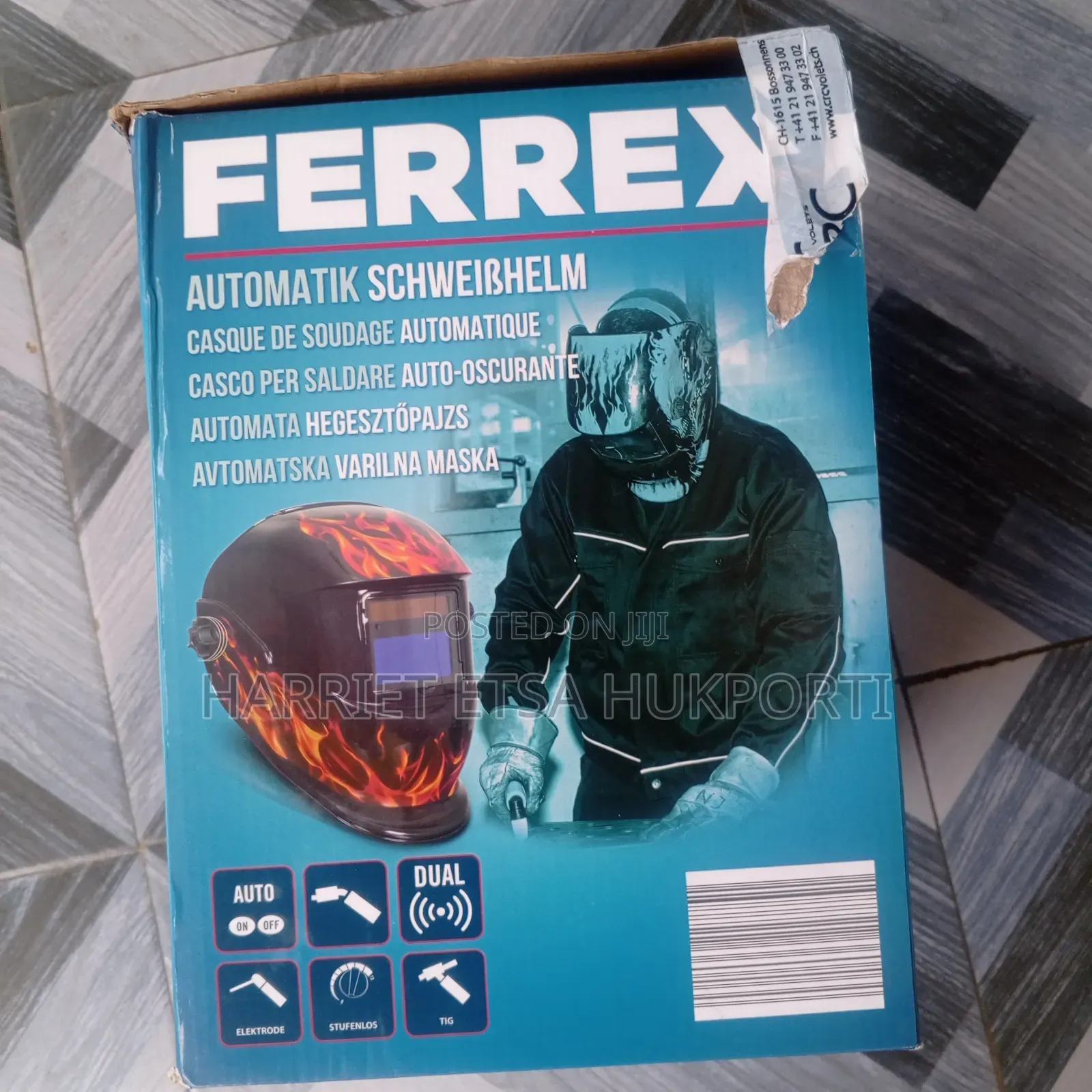 Automatic Welding Helmet Self-Darkening Welding From Germany