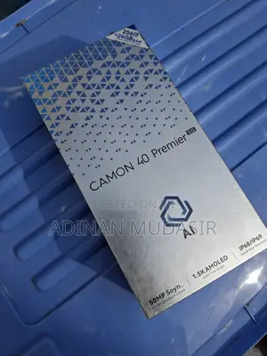 New Tecno Camon 40 Premier 5G 256 GB Black