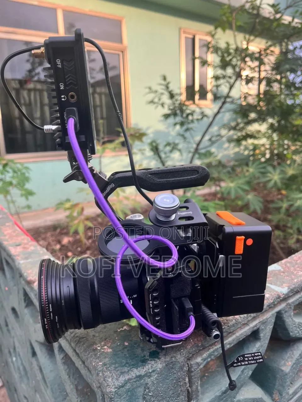 Lumix S5IIX Cinema Rig With Monitor for Rental