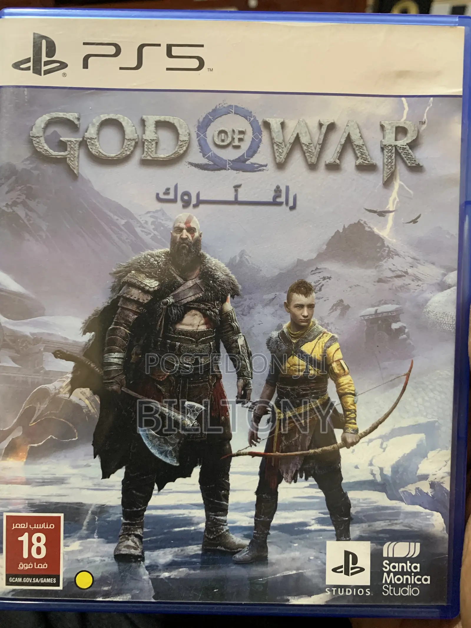 God of War, COD MW3,Ratchet Clank PS5