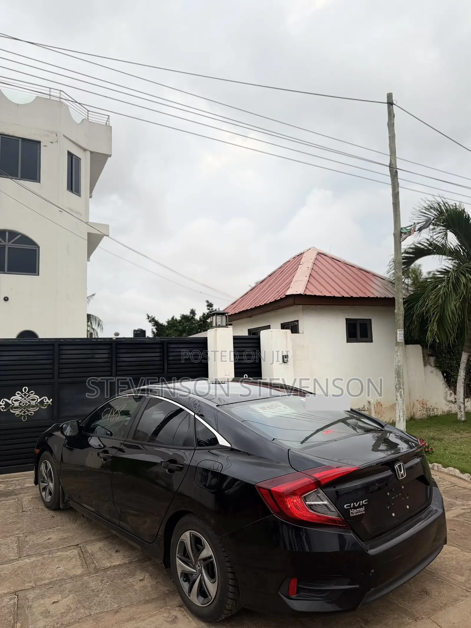 Honda Civic EX-L 4dr Sedan (1.5L 4cyl) 2017 Black