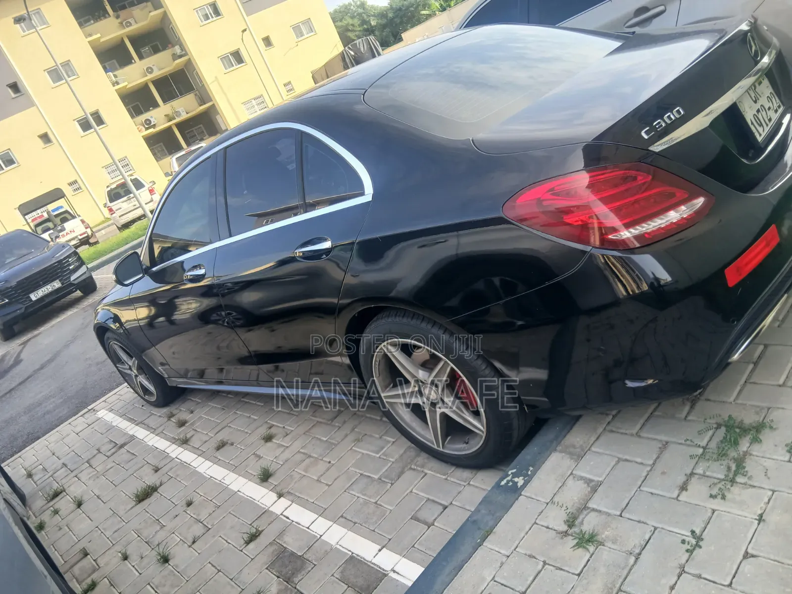 Mercedes-Benz C300 Sport 4Matic Sedan AWD (2.0L 4cyll 7A) 2016 Black