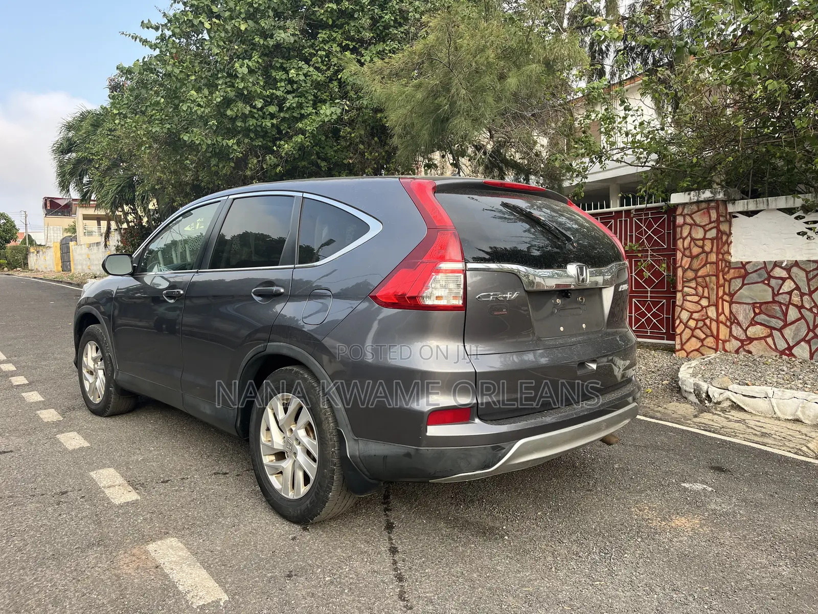 Honda CR-V EX-L 4dr SUV AWD (2.4L 4cyl CVT) 2015 Gray