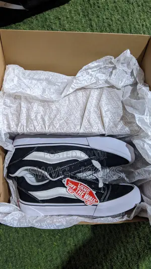 Vans Knu Skool White Black