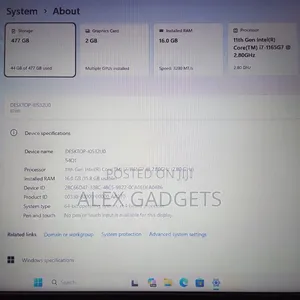Laptop Lenovo 16GB Intel Core i7 SSD 512GB