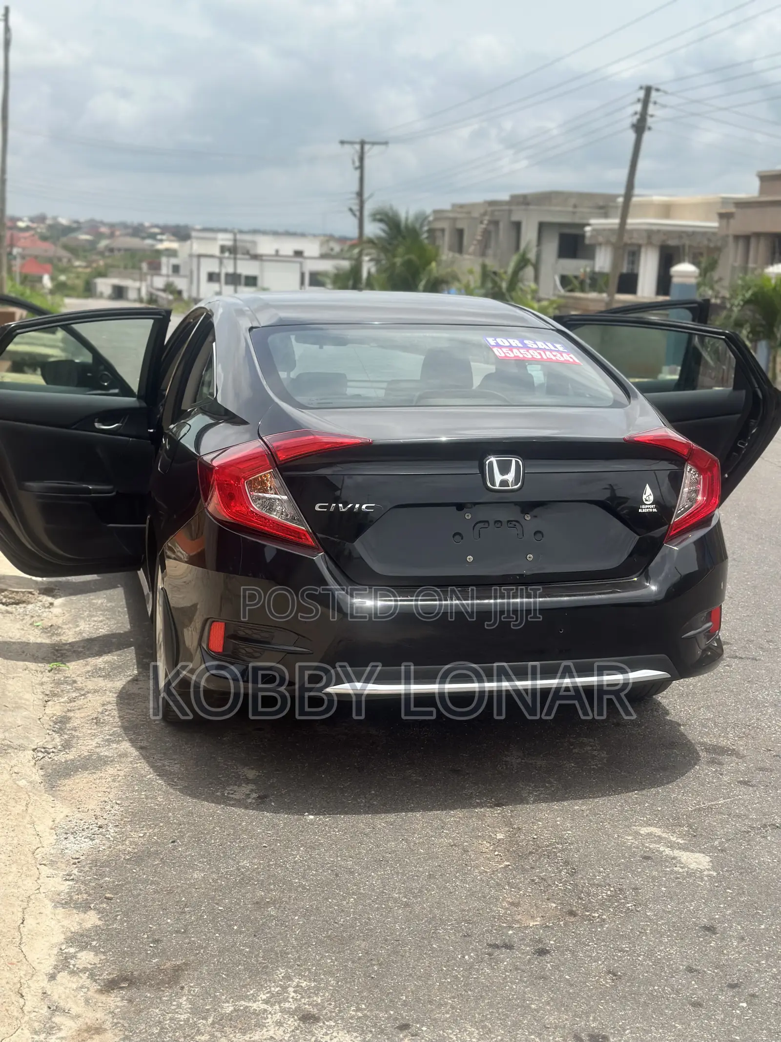 Honda Civic EX 2021 Black