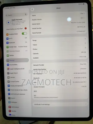 Apple iPad Pro 13 (2025) 256 GB Black