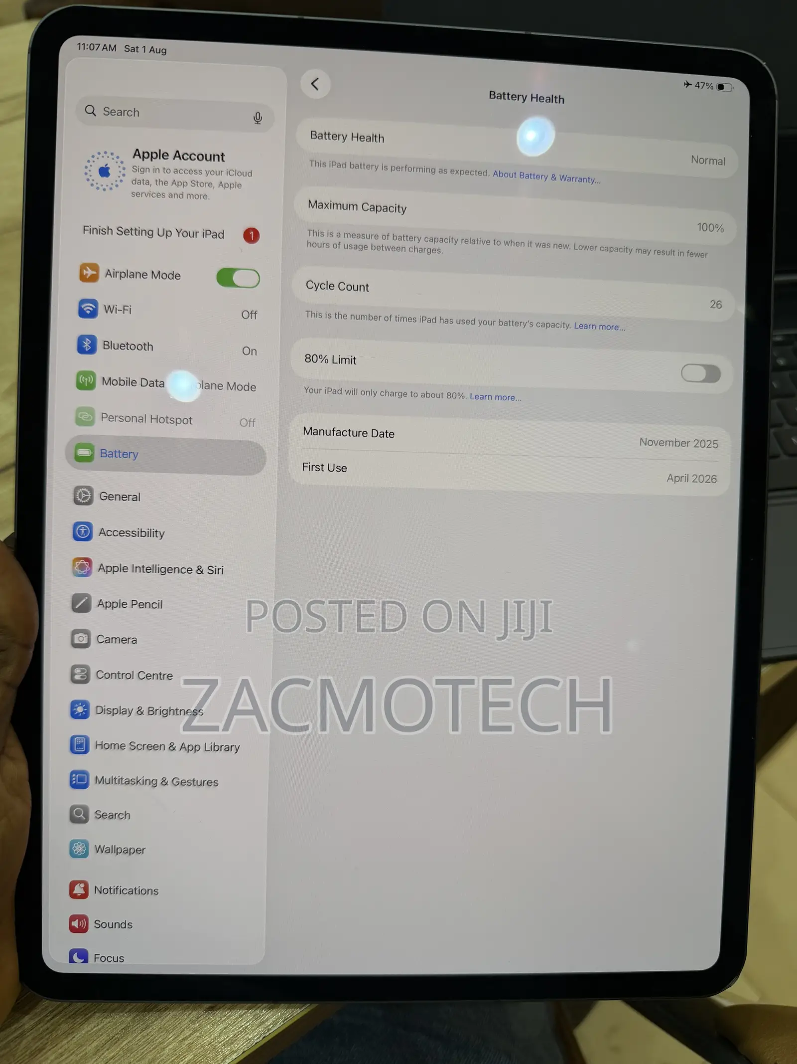 Apple iPad Pro 13 (2025) 256 GB Black