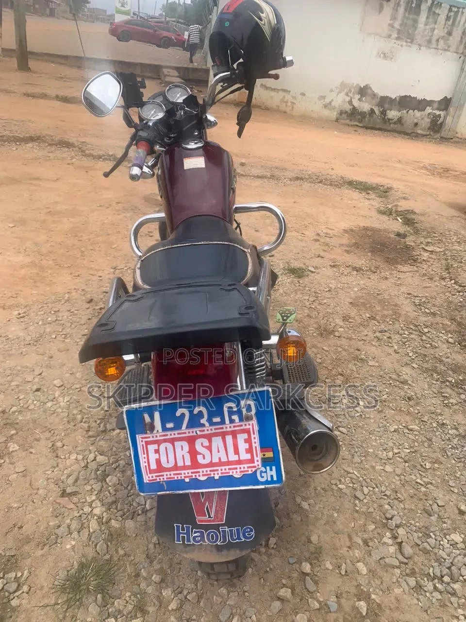 Haojue HJ125-8K 2024 Red