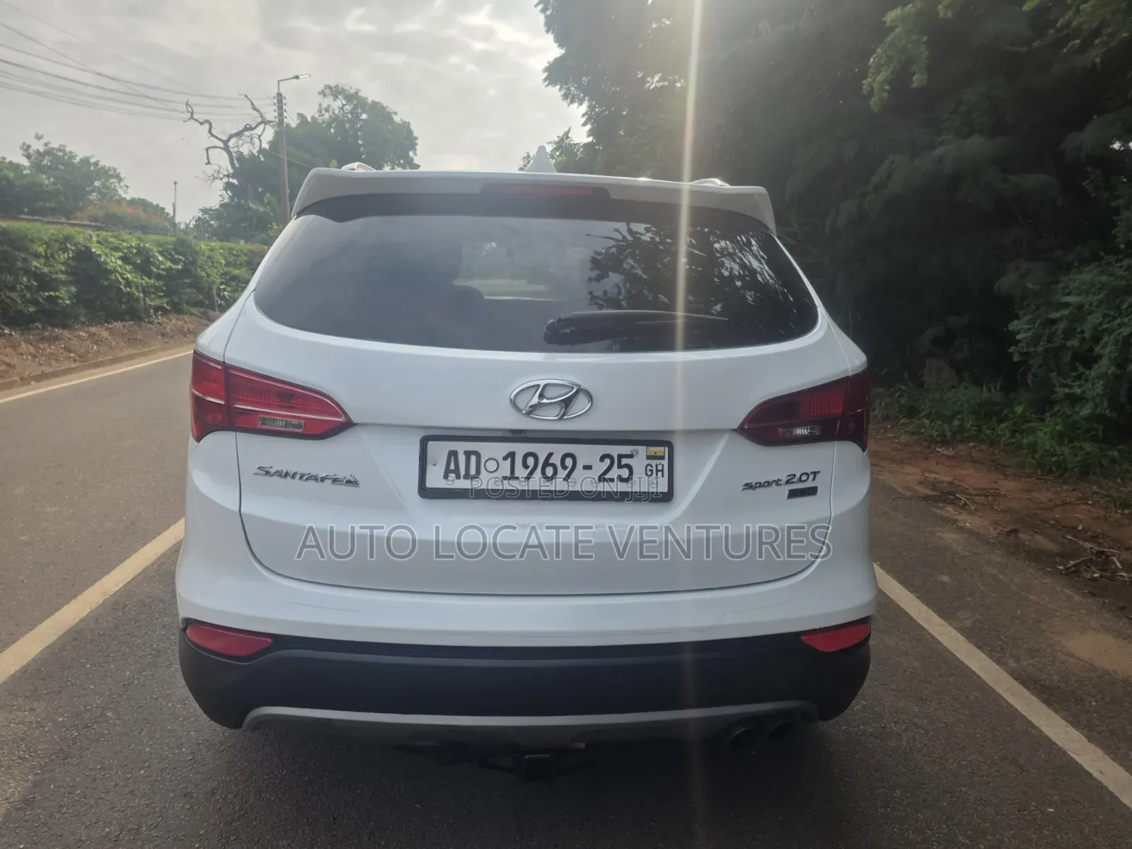 Hyundai Santa Fe 2015 White