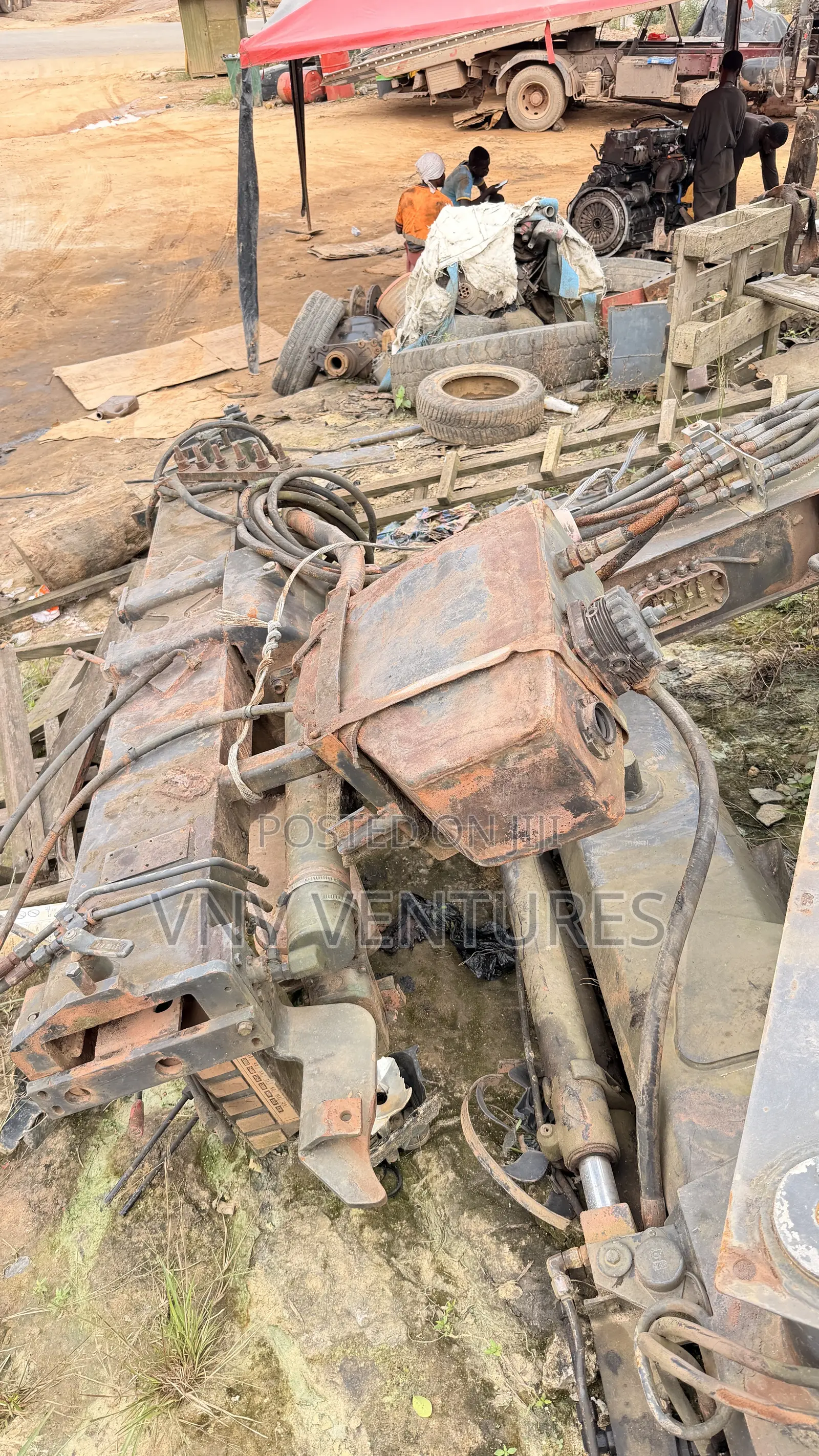 6ton Hiab Self Loader Crane
