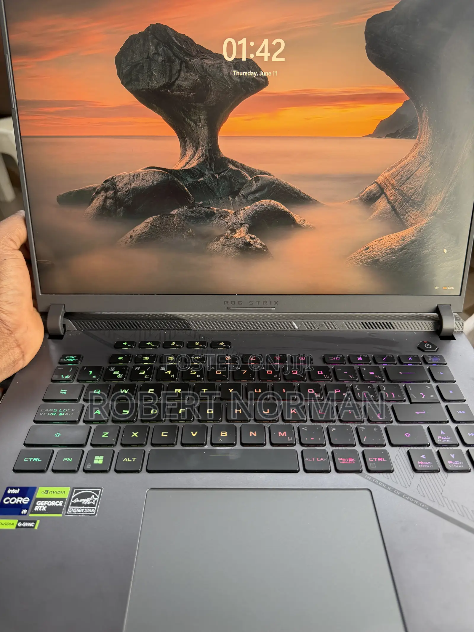 Laptop Asus ROG Strix G16 G614 32GB Intel Core i9 SSD 2T