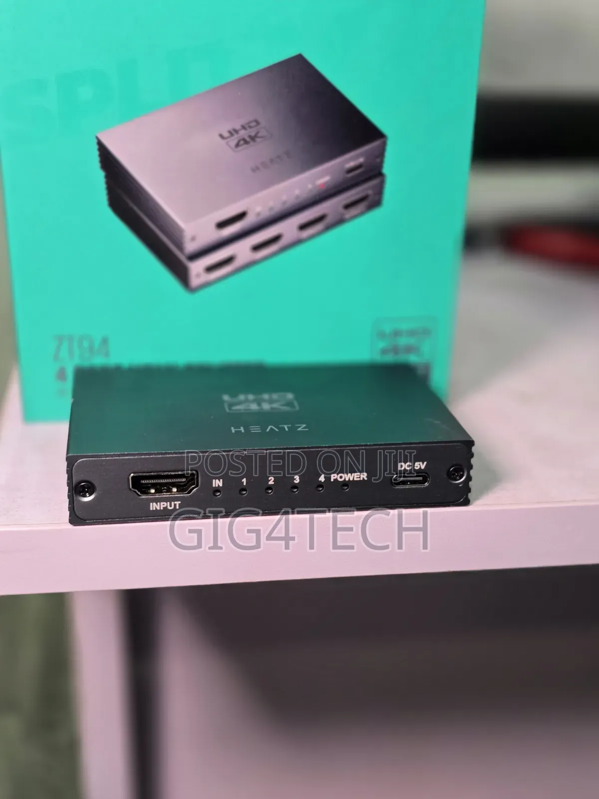 Heatz Zt94 4 Port Hdmi Splitter