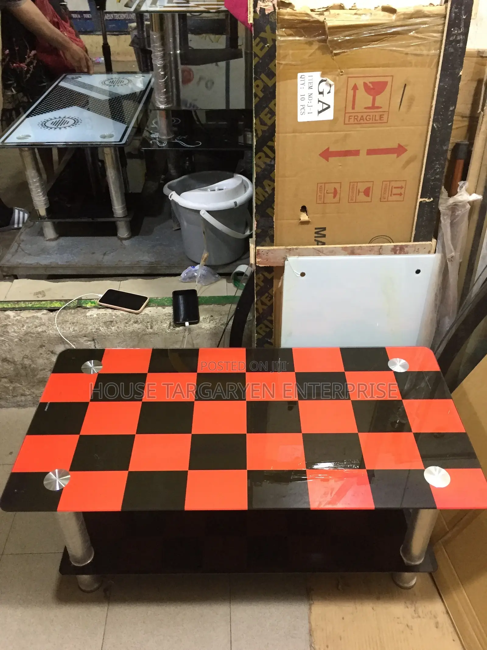Glass Center Tables