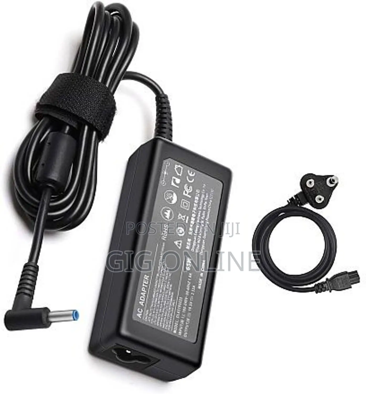 HP Blue Pin Replacement Charger for HP Laptops
