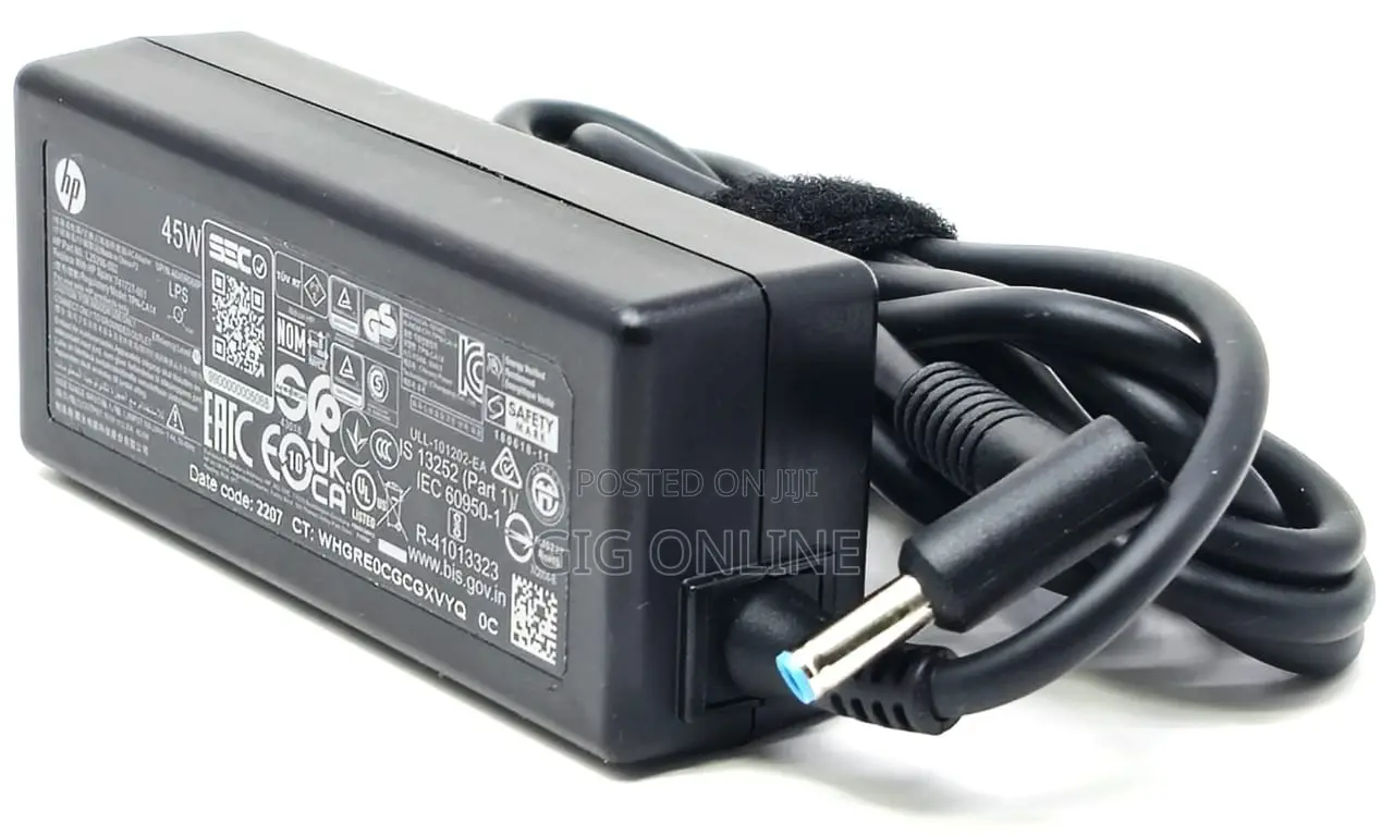 HP Blue Pin Replacement Charger for HP Laptops