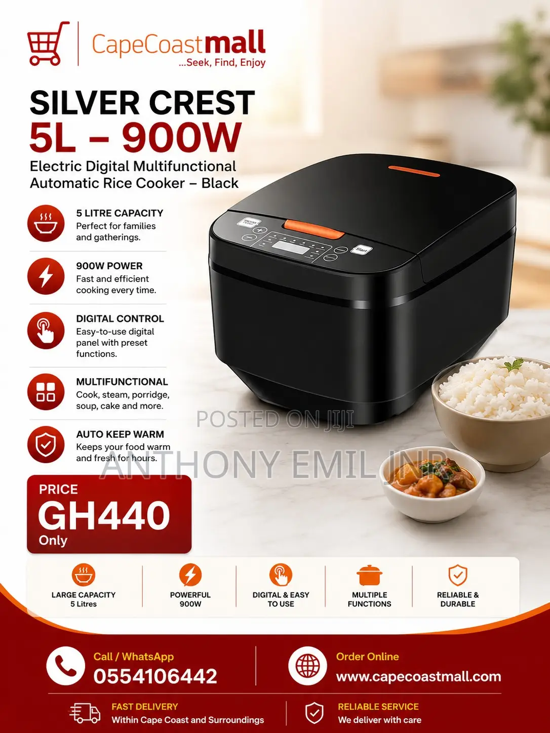 Multifunctional Rice Cooker