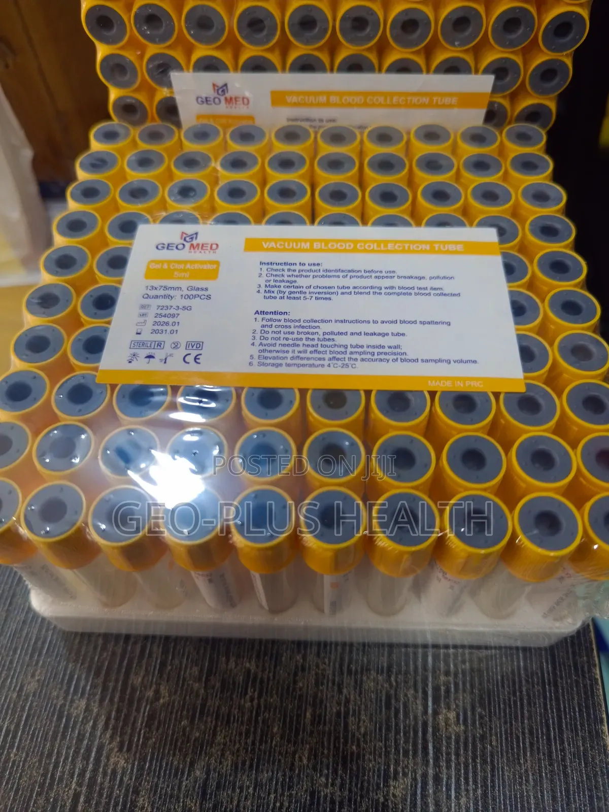 Vacuum Blood Collection Tube ( Gel Tube)