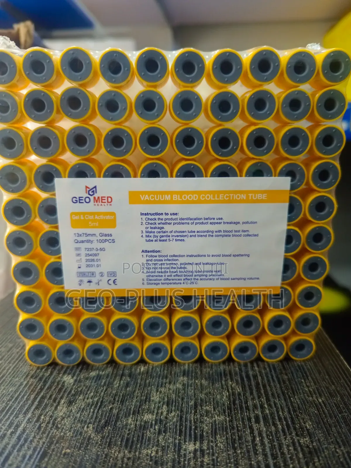 Vacuum Blood Collection Tube ( Gel Tube)