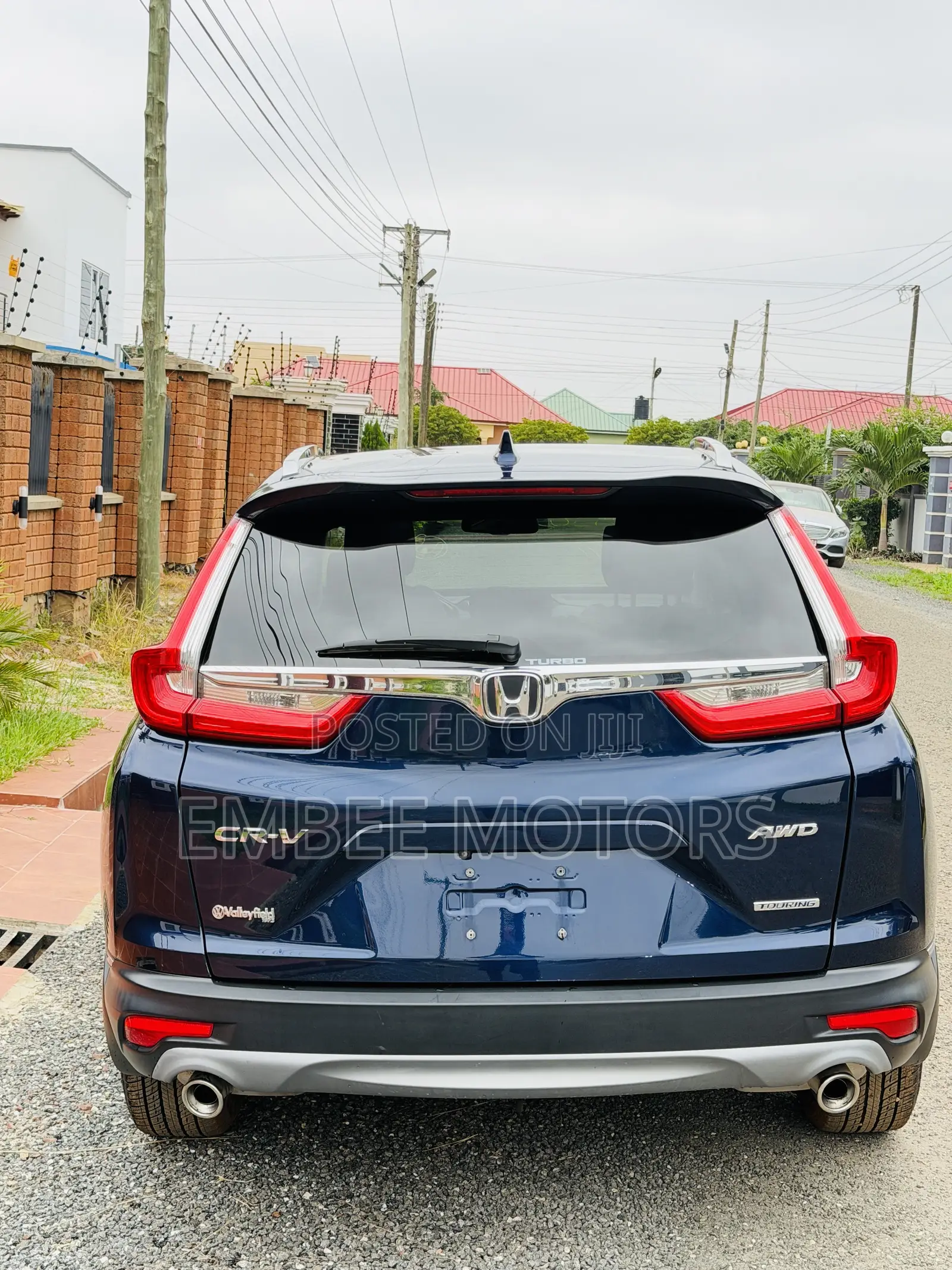 Honda CR-V Touring AWD 2018 Blue