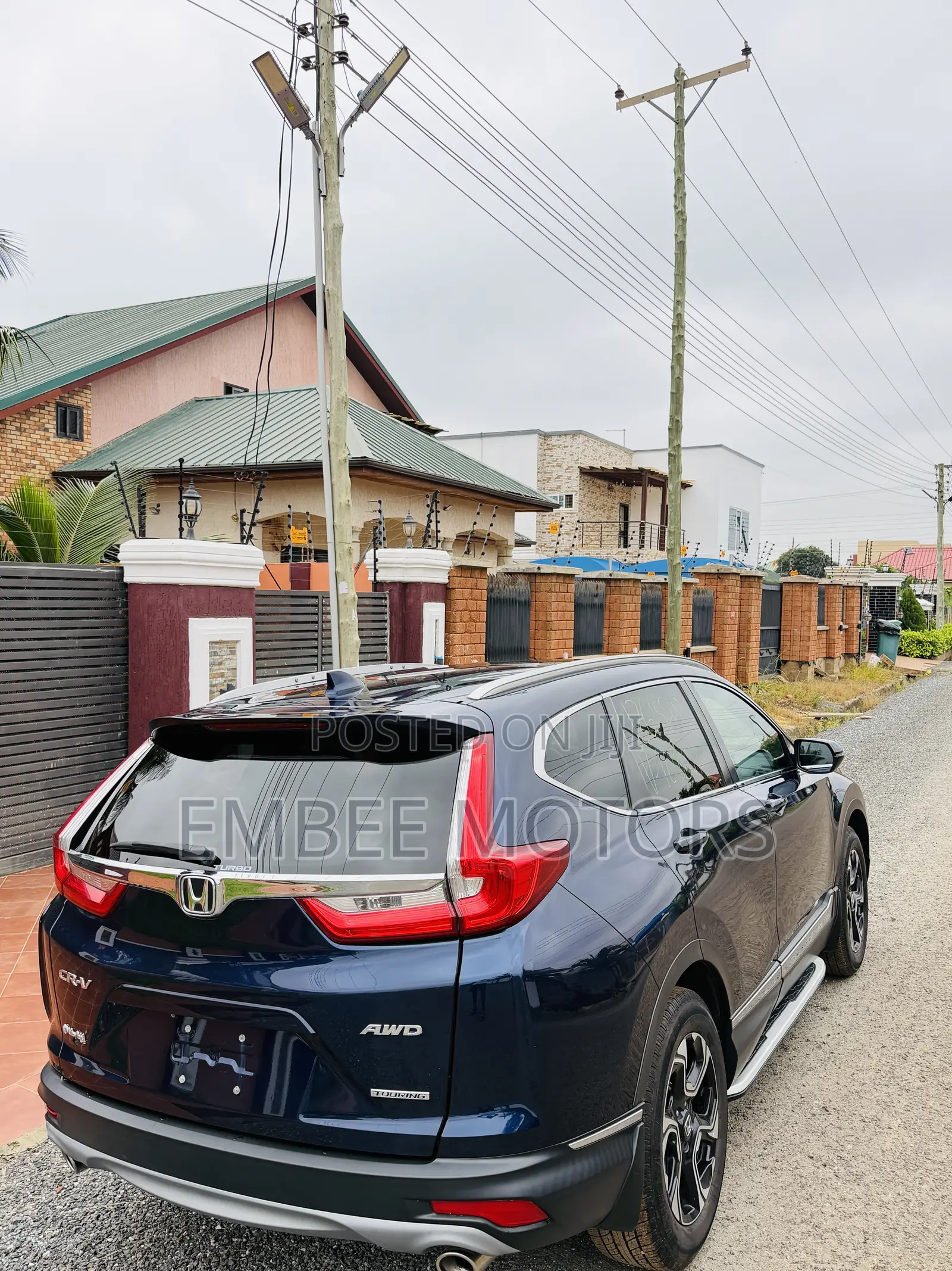 Honda CR-V Touring AWD 2018 Blue