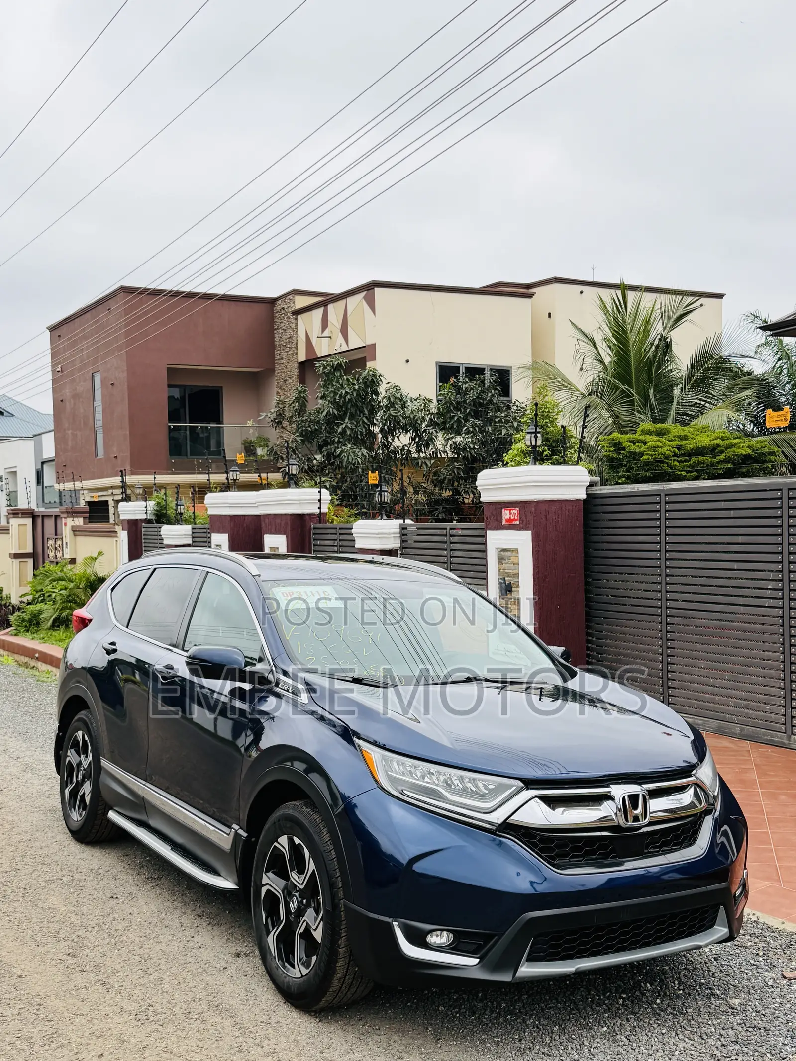 Honda CR-V Touring AWD 2018 Blue