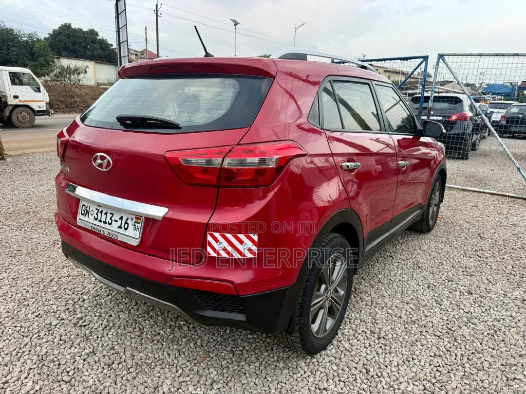 Hyundai Creta 2016 Red