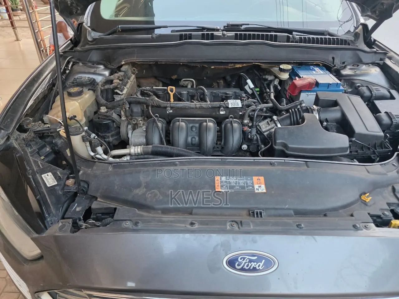 Ford Fusion SE 4dr Sedan (2.5L 4cyl 6A) 2014 Gray