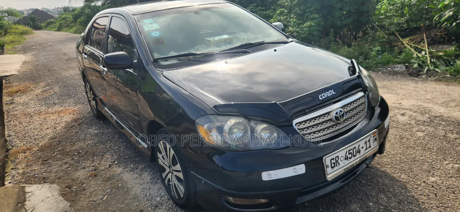 Toyota Corolla 2005 Black
