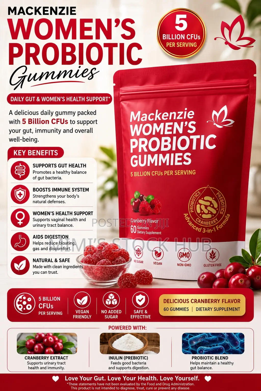Women’S Probiotic Gummies