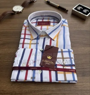 Cotton Checked Shirt Available