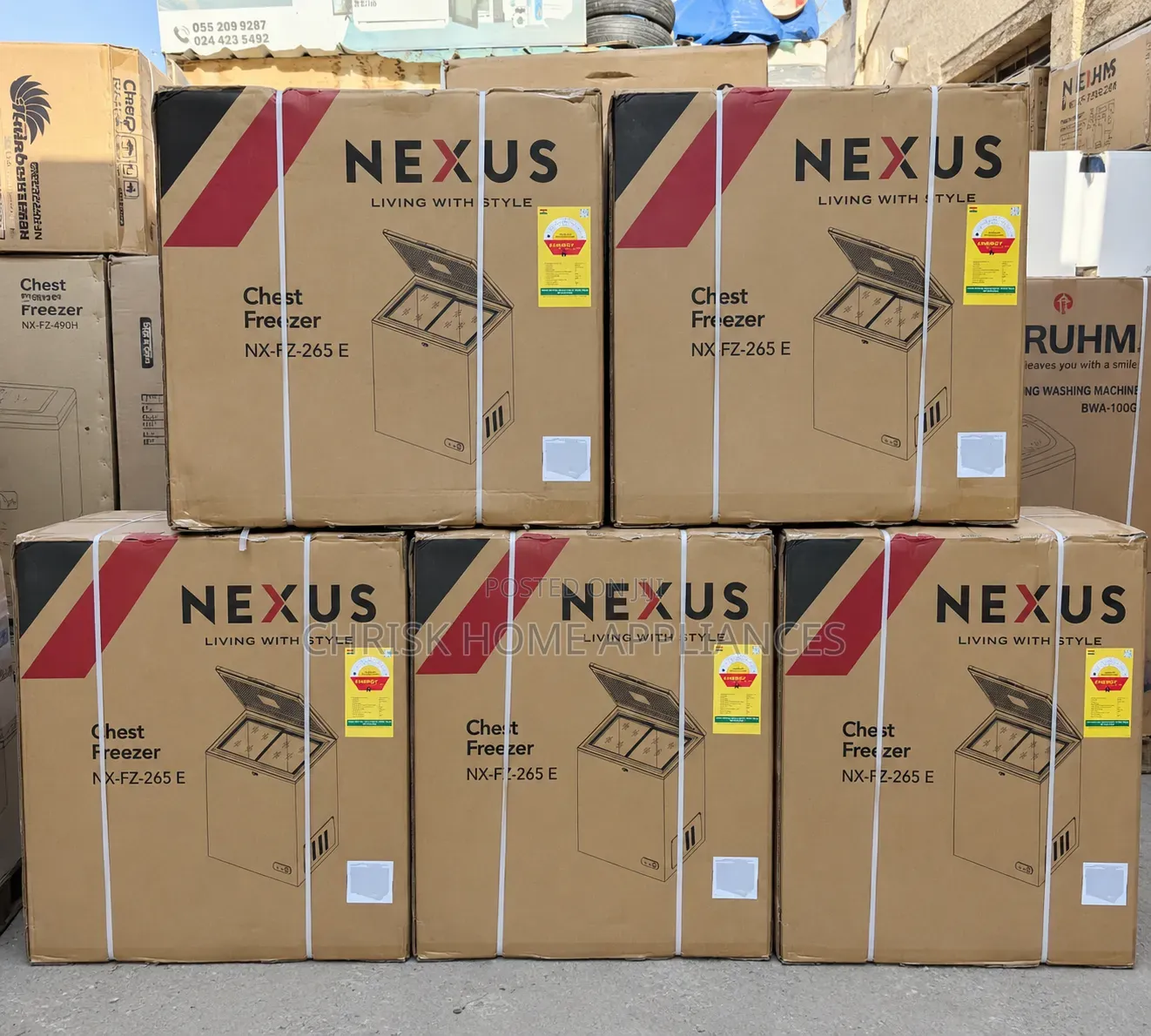 NEXUS 265E Chest Freezer 200 Litres | Energy Saving | Brand New