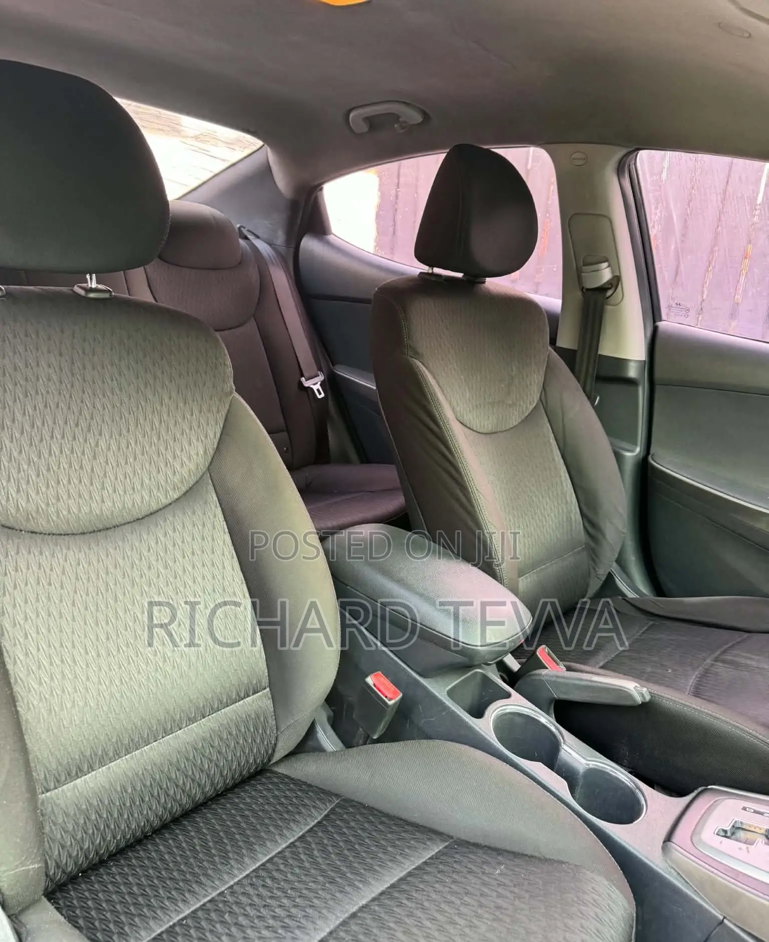 Hyundai Elantra Limited 2012 Black