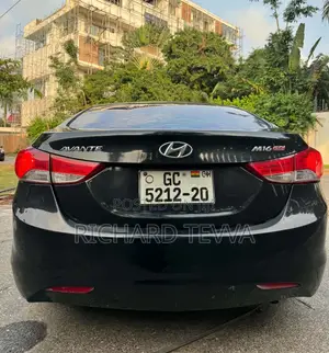 Hyundai Elantra Limited 2012 Black