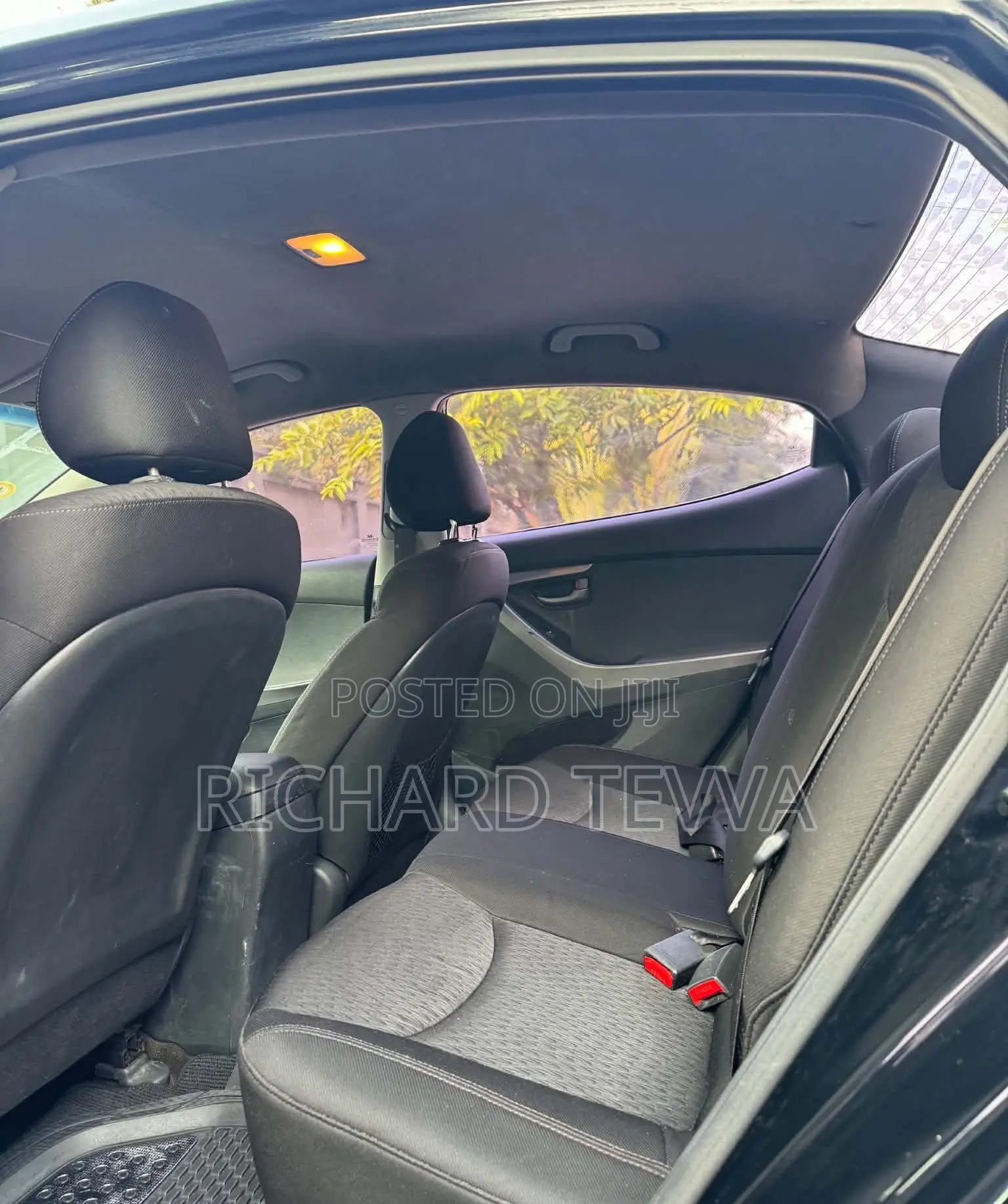 Hyundai Elantra Limited 2012 Black